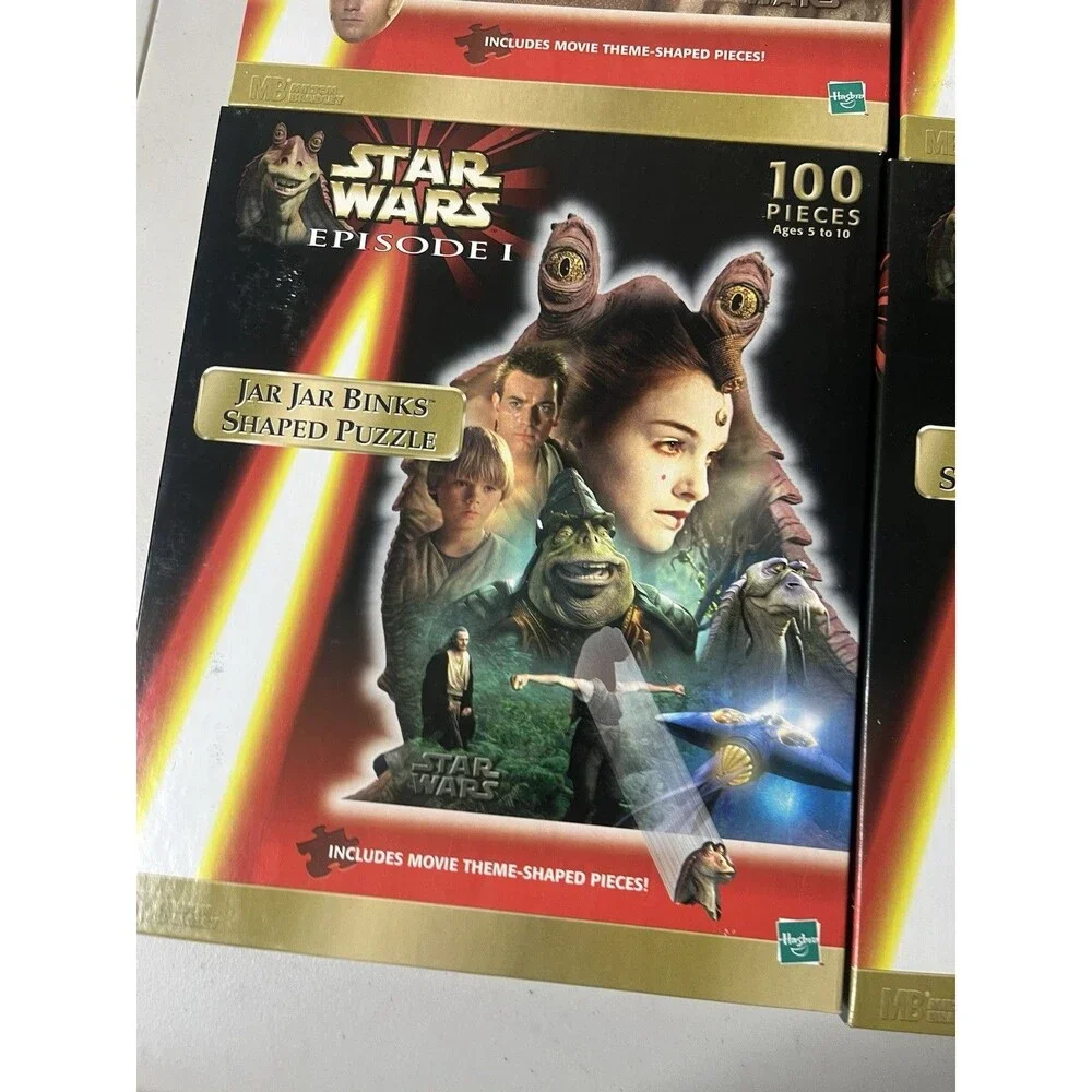 Star Wars Episode 1 Character Puzzles - Set of 4 -  New Sealed